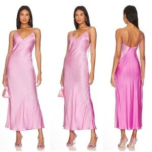 Bardot Lesia‎ Midi Dress in Orchid Pink Size US 6 / M New with Flaw